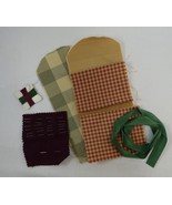 SILK Sewing Kit *Soft Green, Gold and Burgundy* Needle, Thread &amp; Pins - $25.00