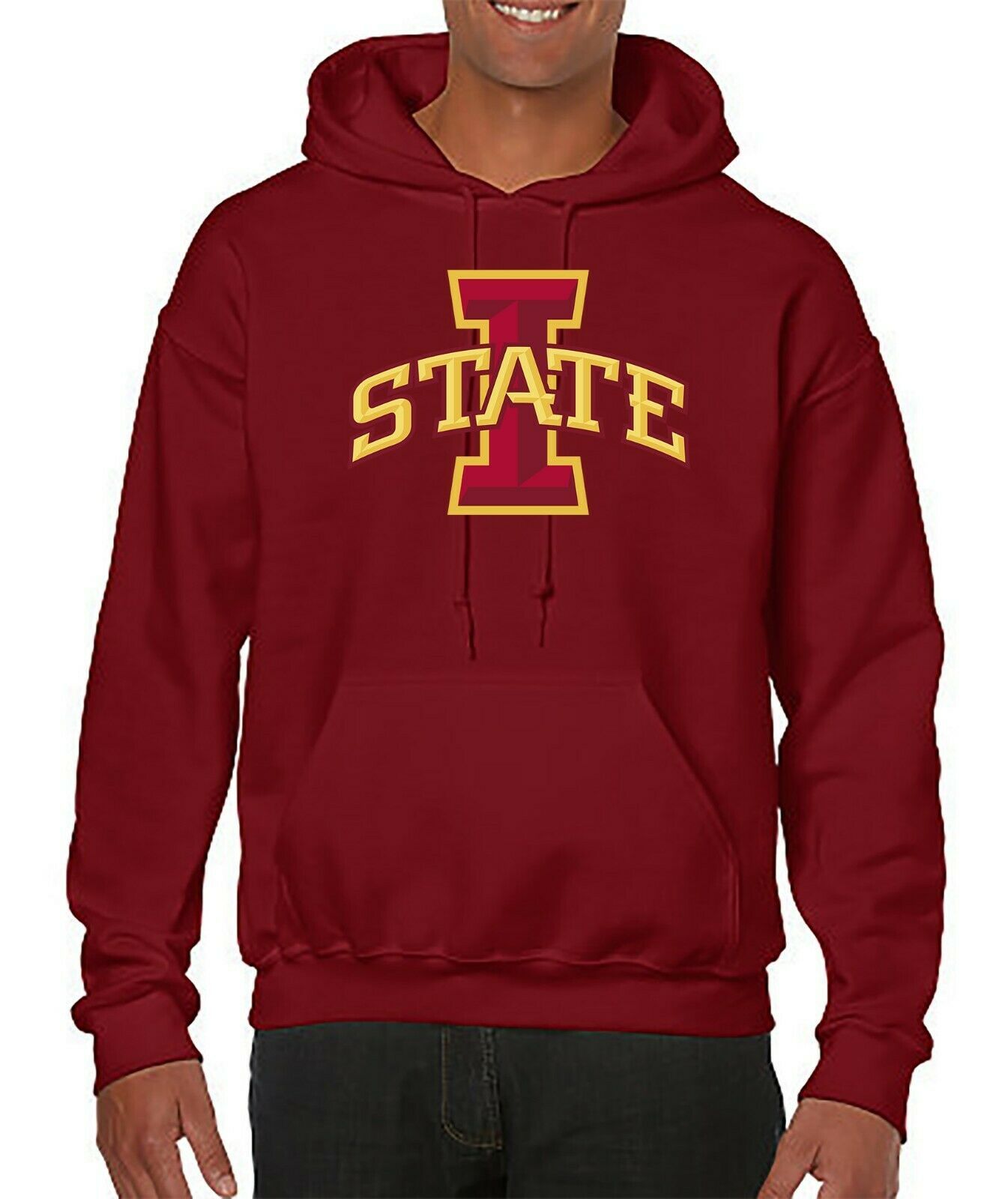 NCAA Basketball team hoodie - sweater with Iowa State logo - comfort ...