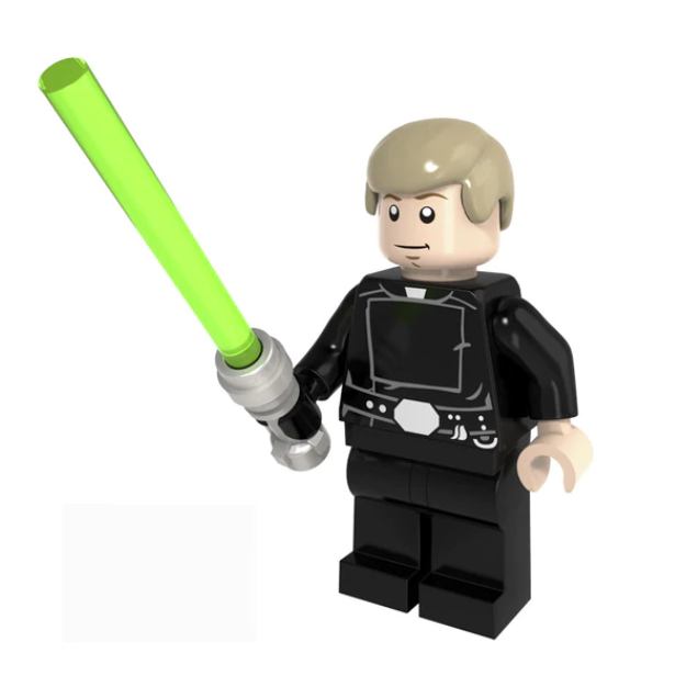 Luke Skywalker Custom Minifigure Star Wars Toy Gift