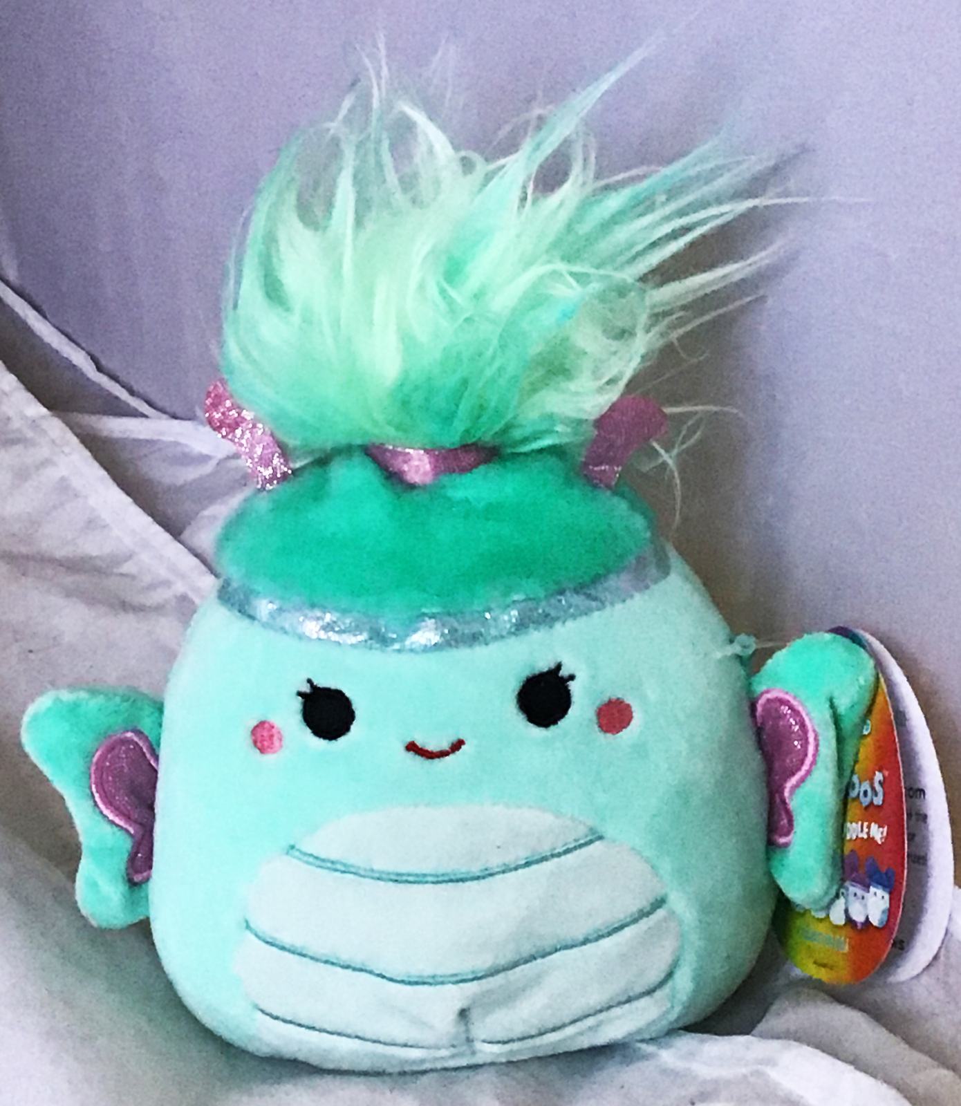 Squishmallow Kellytoy Drew The Green Dragon 8" Plush Toy Pillow Pet for sale online 