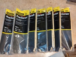 Stanley Pro Series Drywall Sandpaper Sheets 7 packs of 10 sheets, 100 &amp; ... - $14.99