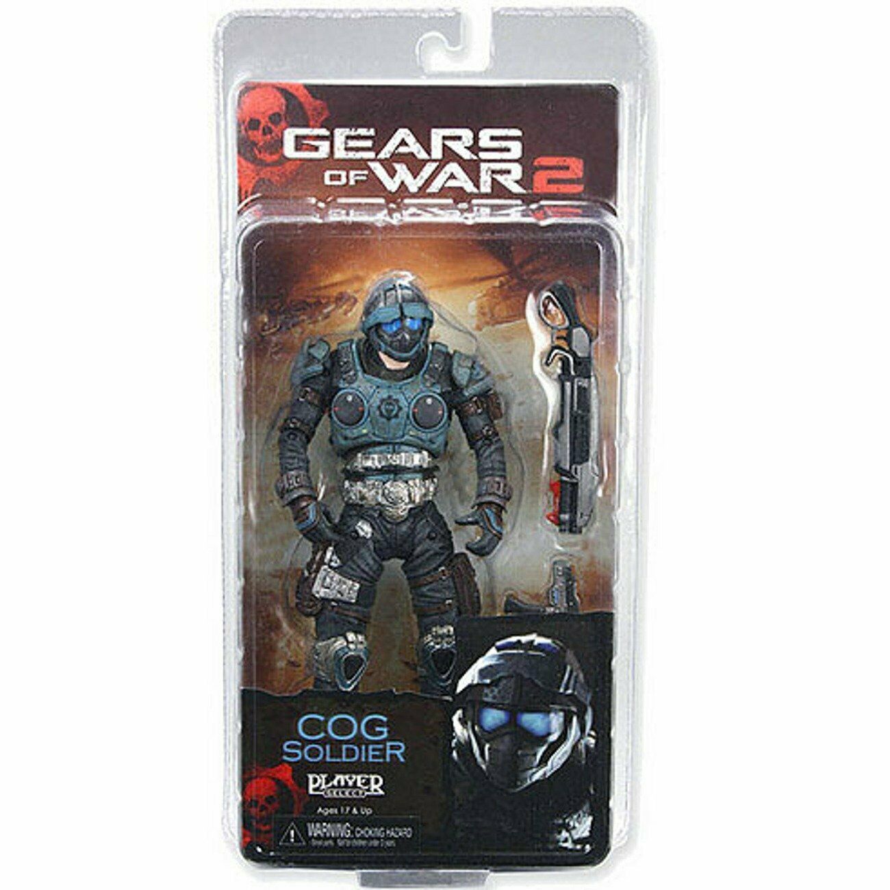 NECA Gears of War 2 Video Game Cog Soldier Lancer 7