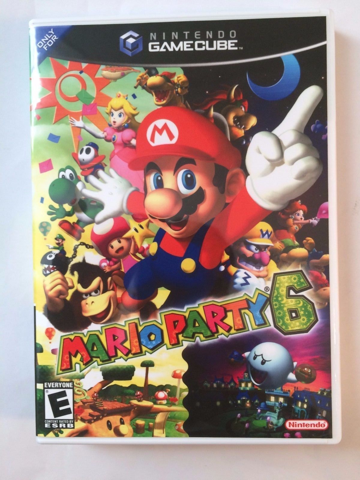 Mario Party 6 Gamecube Replacement Case No Game Manuals