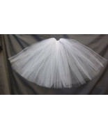 Lot of 2 satin White petticoat//skirt barbie FR silkstone tea length