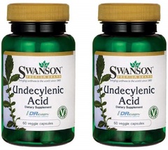Swanson Undecylenic Acid 60 Veg Drcaps 2 Pack - $96.99
