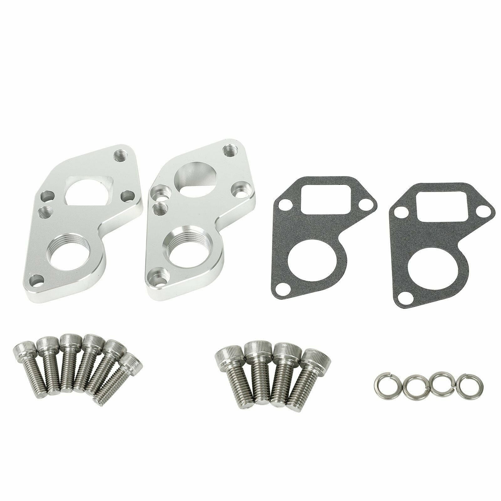 Water Pump Adapter Plate Converts For BBC to LS1 LSX Engine Silver
