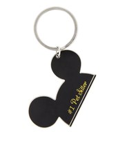 Walt Disney World Mickey Mouse Ears #1 Pet Sitter Metal Keychain NEW