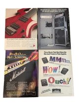 Vtg Lot (15) Guitar World Magazine Slash KISS Jimi Hendrix 1988 1990s Metallica image 7