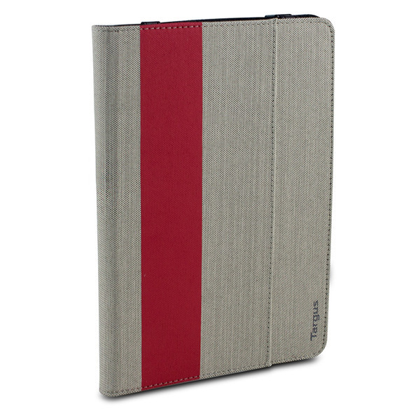 Primary image for XSD-353809 Targus Foliostand Case for iPad Mini, Grey with Red Stripe