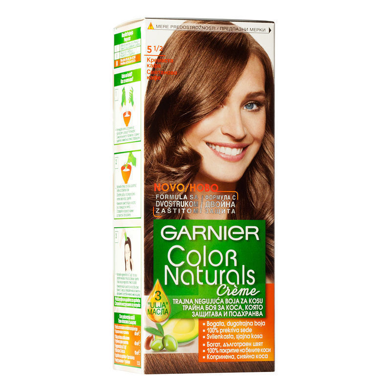 Краска для волос color naturals оттенок 3 23 темный шоколад garnier