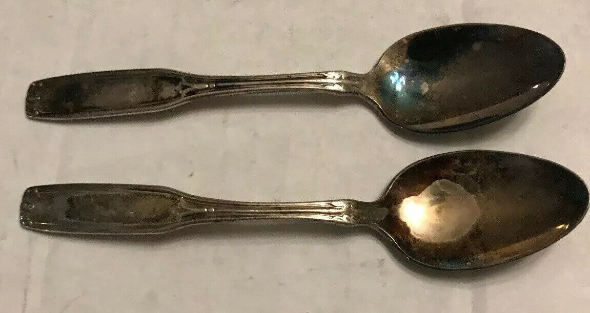 ~ LASTING SPRING ~ NO MONO S ONEIDA HEIRLOOM STERLING CREAM SOUP SPOON