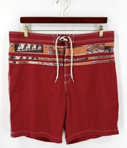 Tommy Bahama Swim Trunks Size XL Red Drawstring Mesh Liner Shorts NEW - $44.55
