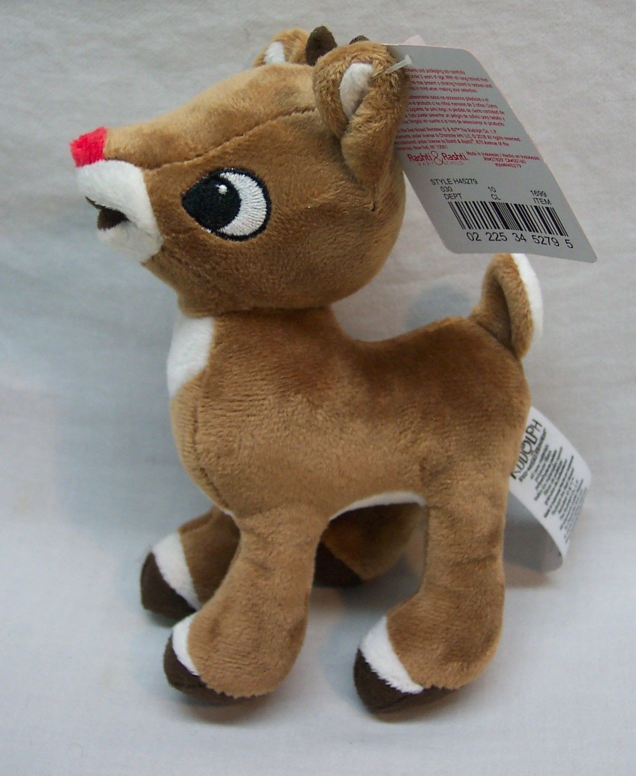 stuffed animal rudolph