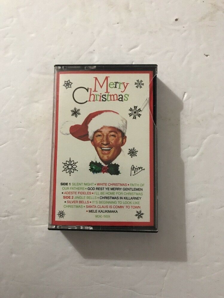 White Christmas By Bing Crosby Cassette Tested Rare Vintage Ships N ...