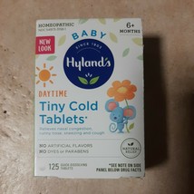 HYLANDS - Homeopathic Daytime Baby Tiny Cold Tablets - 125 Tablets NIB - $9.99