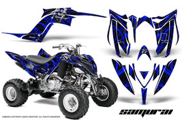 Yamaha Raptor 700 2013-2016 Graphics Kit Creatorx Decals Samurai Blb - $178.15