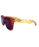 Zebrawood Full Frame Polarized Sunglasses, Tea Colored Lenses - $39.00