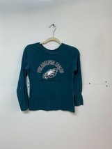 NFL Philadelphia Eagles Womens Green Long Sleeve Shirt Size M Bust-18 - $14.76