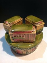 Vintage San Francisco Music Company Powell &amp; Hyde Porcelain Music Box Train - $39.60