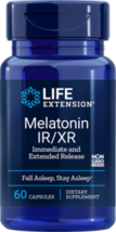 3 PACK LIFE EXTENSION Melatonin IR/XR 1.5 mg Natural Sleep Insomnia NON GMO image 1