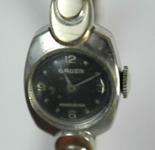 GRUEN PRECISION 10K GF Swiss Made Petite Manual Women&#39;s Wristwatch - $59.35