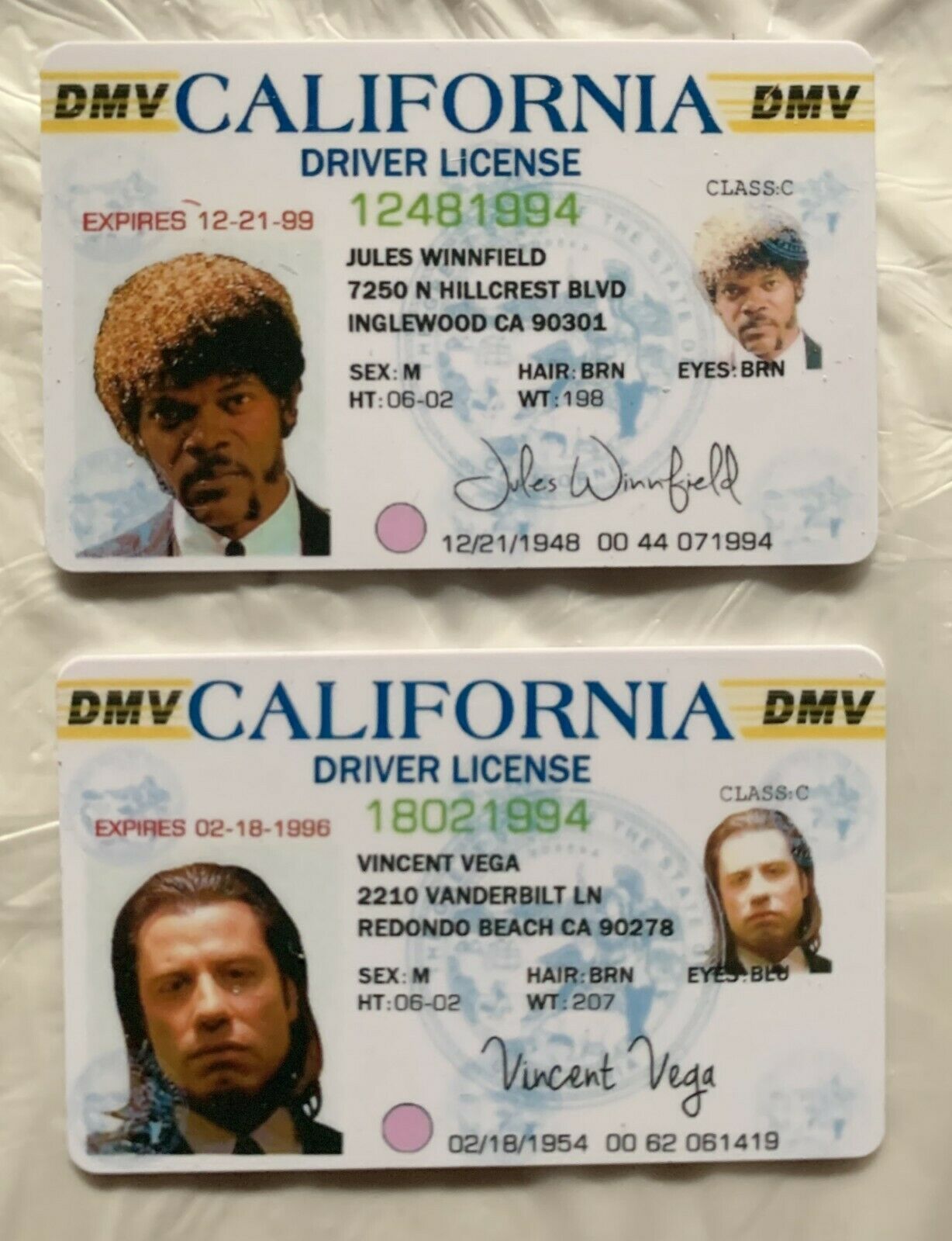 Fake Id For Movie Prop