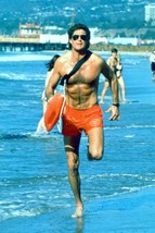 David Hasselhoff iconic running along beach as Mitch from Baywatch 18x24 Poster - $23.99