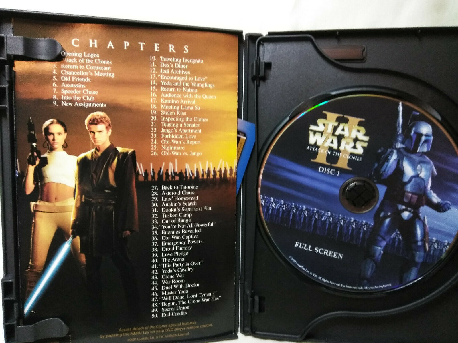 star wars disc set