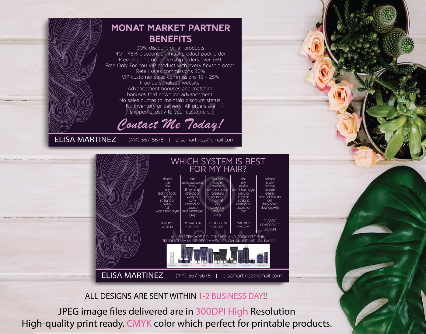 Download Monat Marketing Kit Monat Hair Card Monat And 50 Similar Items