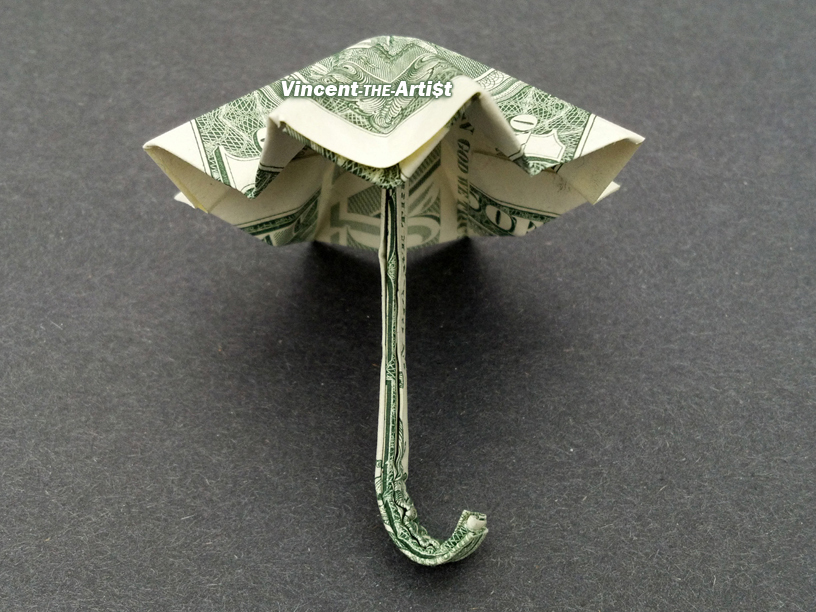 Зонт с деньгами на день рождения