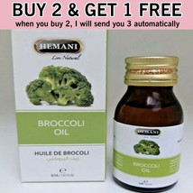 Buy 2 Get 1 Free | Hemani Broccoli Essential 30ml Oil 100%Natural زيت البروكلي - $18.00