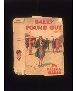 1930 &quot;Sally Found Out&quot; by Lilian Garis frame-ready dust jacket (no book) - $19.00