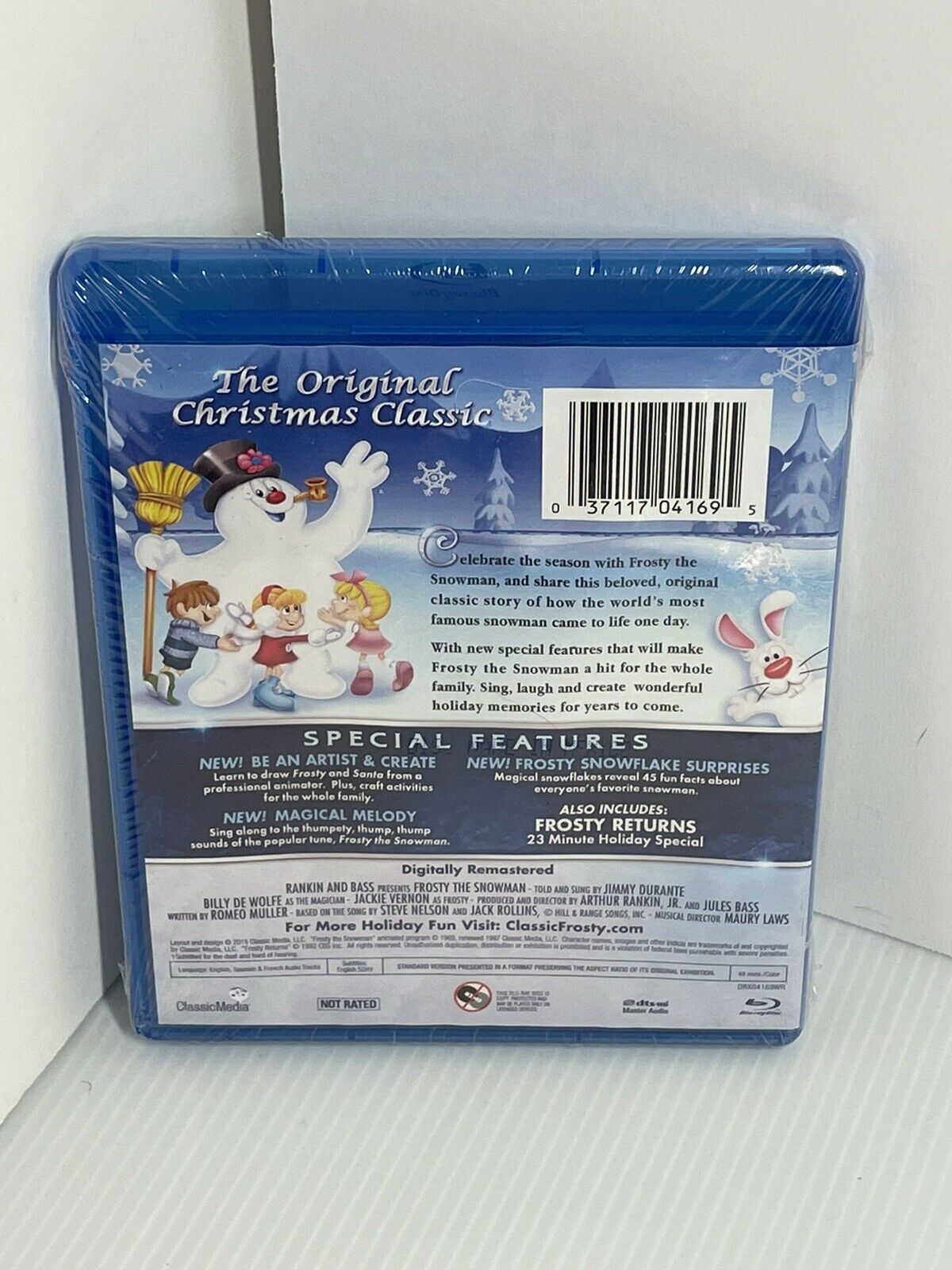 Frosty the Snowman Blu-ray 45th Anniversary Collector's Christmas ...