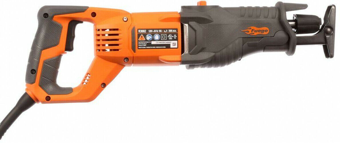 RIDGID Reciprocating Saw 3/4 in. 10 Amp Orbital Action Keyless Blade