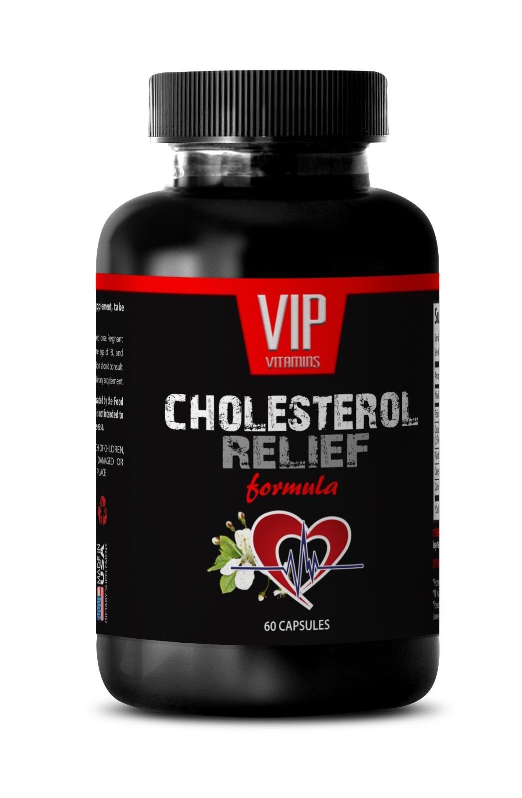 Blood pressure supplement CHOLESTEROL RELIEF FORMULA cholesterol blocker1B Vitamins