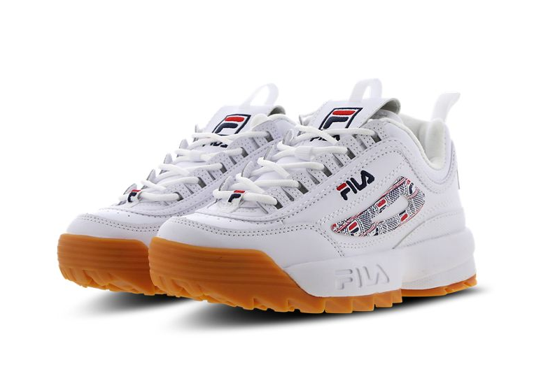 fila white gum