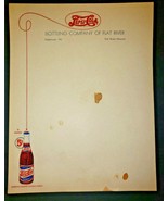 Old 5 Cent Pepsi Cola Bottling Co Letterhead Flat River Mo  Unused Dist ... - $16.99