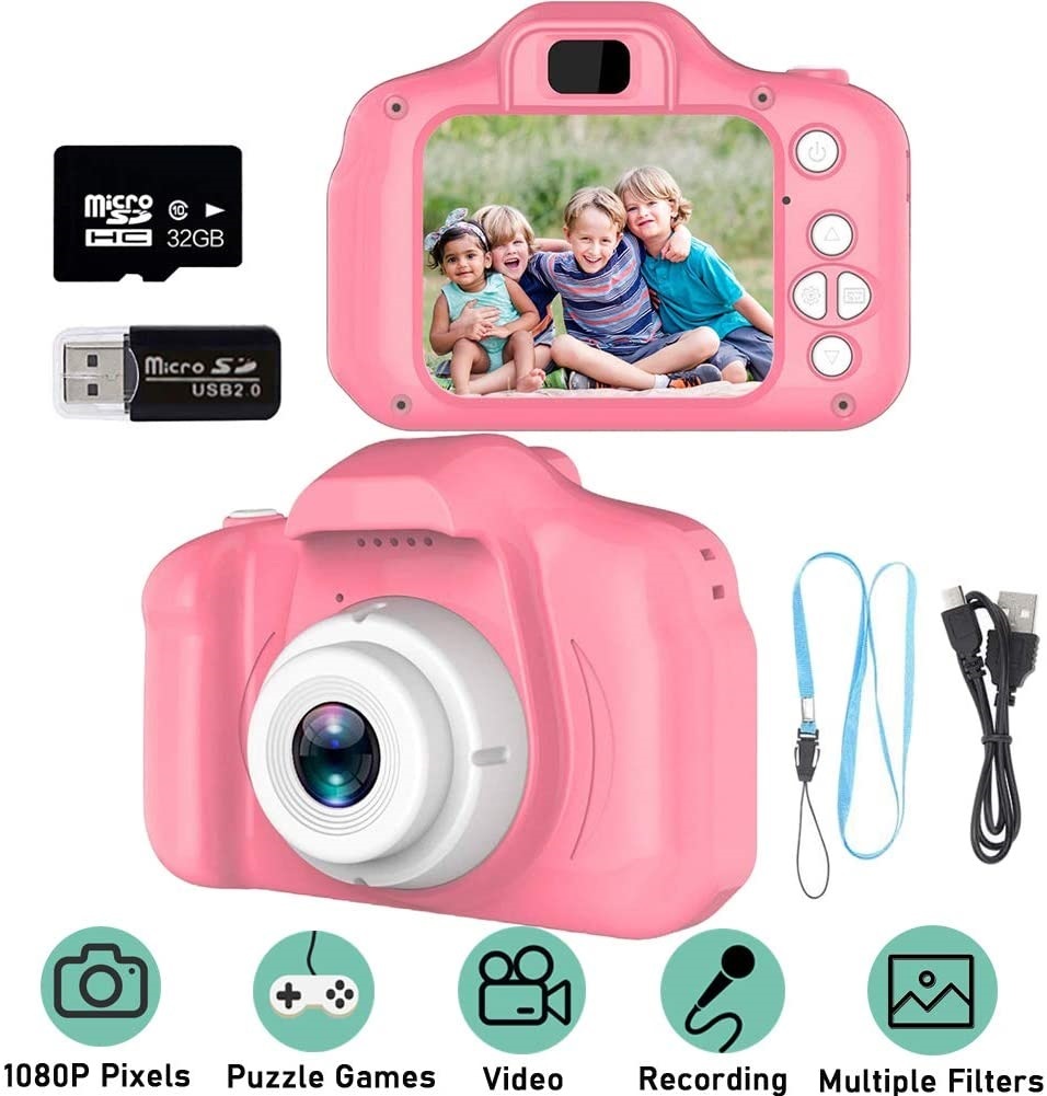 Bluelliant Kids Camera, Digital Camera for Kids, Digital Video Camera ...