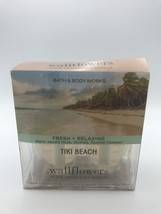 Bath & Body Works Tiki Beach Wallflower Home Fragrance Refill 2Bulb 24 ml (BB16) - $15.83