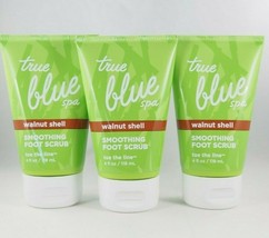(3) Bath & Body Works True Blue Spa Walnut Shell Smoothing Foot Scrub 4oz - $42.81