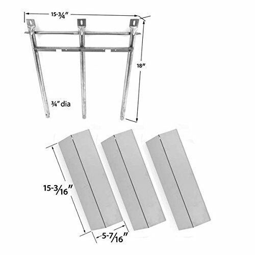 Tuscany SGR30ML, SGR30M BBQ Grill Stainless burner, Heat Plates