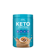 GNC Total Lean KETO Protein (Cinnamon Bun) 25 servings/net wt. 19.72 oz.  - $39.99