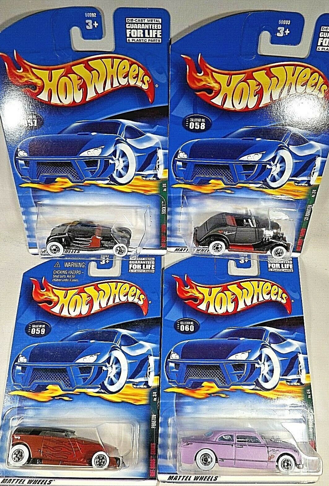 2001 Hot Wheels Rat Rods Series Complete Set Of 4 57585960 See Details Contemporary 5105