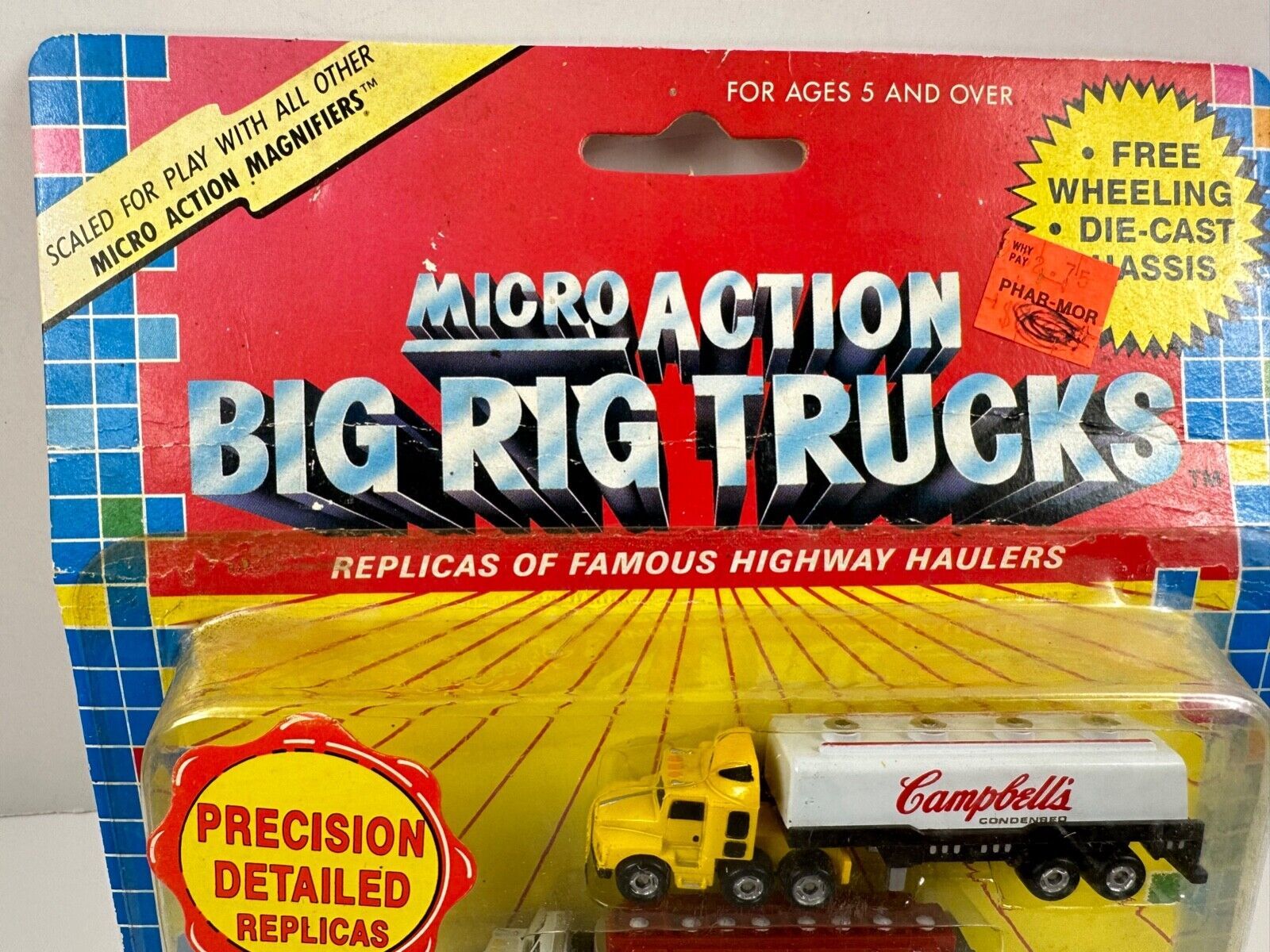 Vntg 1989 Micro Action Big Rig Trucks and similar items