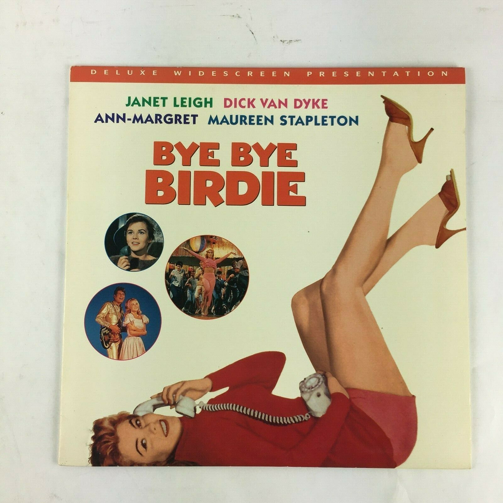 LaserDisc Bye Bye Birdie Janet Leigh Dick Van Dyke Ann Margret Maureen ...
