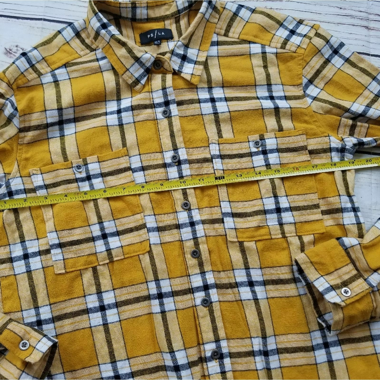 yellow shirt pacsun