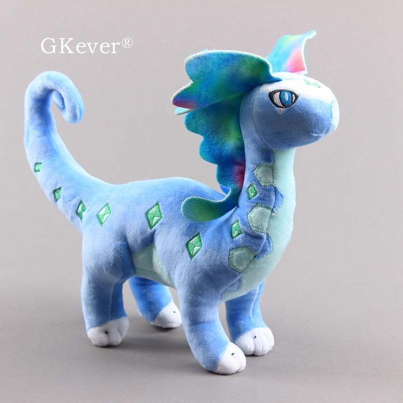 XY Aurorus Plush Toy Amaura Evolution Stuffed Animal Doll 10'' 26 cm ...