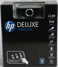 Hewlett Packard HP Deluxe Webcam KQ246AA NIB 1.3 MP 8 MP- NIB - $14.80
