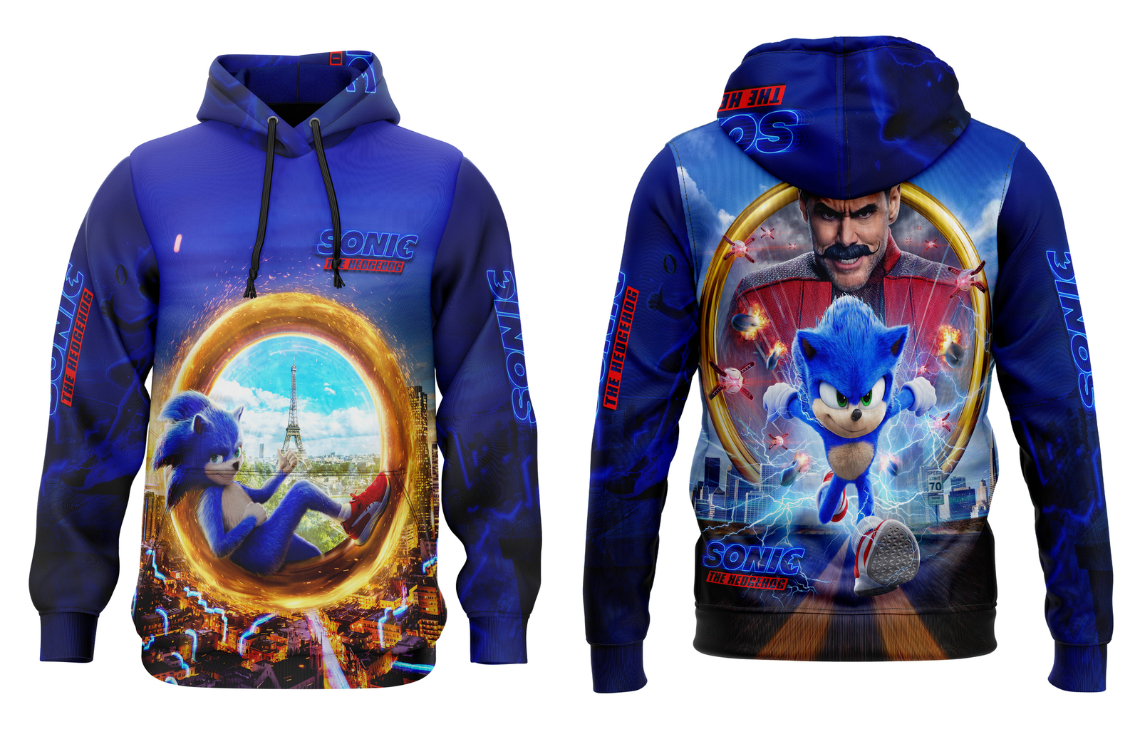 Sonic hoodie boys