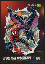 Alex Saviuk SIGNED 1992 Marvel Universe Trading Art Card ~ Spiderman &amp; D... - $19.79